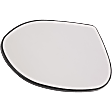 Driver Side Mirror Glass, Non-Heated, No Blind Spot Feature