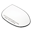 Passenger Side Mirror Glass, Heated, No Blind Spot Feature