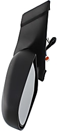 Driver Side Mirror, Power Adjust, Manual Folding, Heated, Textured Black, No Signal Light, No Memory, No Puddle Light, No Auto-Dimming, No Blind Spot Feature