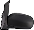 Driver Side Mirror, Power Adjust, Manual Folding, Heated, Textured Black, No Signal Light, No Memory, No Puddle Light, No Auto-Dimming, No Blind Spot Feature