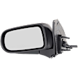 Driver Side Mirror, Manual Adjust, Manual Folding, Non-Heated, Textured Black, No Signal Light, No Memory, No Puddle Light, No Auto-Dimming, No Blind Spot Feature