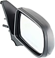 Passenger Side Mirror, Manual Adjust, Manual Folding, Non-Heated, Textured Black, No Signal Light, No Memory, No Puddle Light, No Auto-Dimming, No Blind Spot Feature