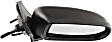 Passenger Side Mirror, Manual Adjust, Manual Folding, Non-Heated, Textured Black, No Signal Light, No Memory, No Puddle Light, No Auto-Dimming, No Blind Spot Feature