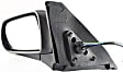 Driver Side Mirror, Power Adjust, Manual Folding, Non-Heated, Paintable, No Signal Light, No Memory, No Puddle Light, No Auto-Dimming, No Blind Spot Feature