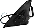 Passenger Side Mirror, Power Adjust, Manual Folding, Non-Heated, Paintable, No Signal Light, No Memory, No Puddle Light, No Auto-Dimming, No Blind Spot Feature