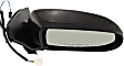 Passenger Side Mirror, Power Adjust, Manual Folding, Non-Heated, Paintable, No Signal Light, No Memory, No Puddle Light, No Auto-Dimming, No Blind Spot Feature