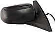 Passenger Side Mirror, Power Adjust, Manual Folding, Non-Heated, Paintable, No Signal Light, No Memory, No Puddle Light, No Auto-Dimming, No Blind Spot Feature