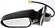 Driver Side Mirror, Power Adjust, Manual Folding, Non-Heated, Textured Black, No Signal Light, No Memory, No Puddle Light, No Auto-Dimming, No Blind Spot Feature