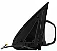 Passenger Side Mirror, Power Adjust, Manual Folding, Non-Heated, Textured Black, No Signal Light, No Memory, No Puddle Light, No Auto-Dimming, No Blind Spot Feature