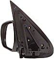 Driver Side Mirror, Manual Adjust, Manual Folding, Non-Heated, Textured Black, No Signal Light, No Memory, No Puddle Light, No Auto-Dimming, No Blind Spot Feature
