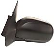 Driver Side Mirror, Manual Adjust, Manual Folding, Non-Heated, Textured Black, No Signal Light, No Memory, No Puddle Light, No Auto-Dimming, No Blind Spot Feature