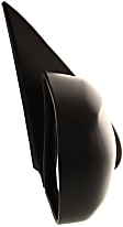 Passenger Side Mirror, Manual Adjust, Manual Folding, Non-Heated, Textured Black, No Signal Light, No Memory, No Puddle Light, No Auto-Dimming, No Blind Spot Feature