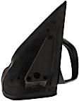 Passenger Side Mirror, Manual Adjust, Manual Folding, Non-Heated, Textured Black, No Signal Light, No Memory, No Puddle Light, No Auto-Dimming, No Blind Spot Feature