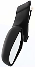 Driver Side Mirror, Power Adjust, Manual Folding, Non-Heated, Textured Black, No Signal Light, No Memory, No Puddle Light, No Auto-Dimming, No Blind Spot Feature