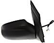 Passenger Side Mirror, Power Adjust, Manual Folding, Non-Heated, Textured Black, No Signal Light, No Memory, No Puddle Light, No Auto-Dimming, No Blind Spot Feature
