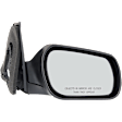 Passenger Side Mirror, Power Adjust, Manual Folding, Non-Heated, Paintable, No Signal Light, No Memory, No Puddle Light, No Auto-Dimming, No Blind Spot Feature