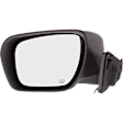 Driver Side Mirror, Power Adjust, Manual Folding, Heated, Paintable, No Signal Light, No Memory, No Puddle Light, No Auto-Dimming, No Blind Spot Feature