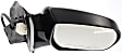 Passenger Side Mirror, Power Adjust, Manual Folding, Non-Heated, Paintable, No Signal Light, No Memory, No Puddle Light, No Auto-Dimming, No Blind Spot Feature