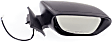 Passenger Side Mirror, Power, Manual Folding, Heated, Paintable, No Signal Light, No Memory, No Puddle Light, No Auto-Dimming, No Blind Spot Feature