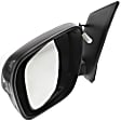 Driver Side Mirror, Power, Manual Folding, Heated, Paintable, In-housing Signal Light, No Memory, No Puddle Light, No Auto-Dimming, No Blind Spot Feature