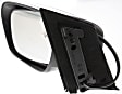 Driver Side Mirror, Power, Manual Folding, Heated, Paintable, In-housing Signal Light, No Memory, No Puddle Light, No Auto-Dimming, No Blind Spot Feature