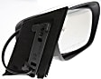 Passenger Side Mirror, Power, Manual Folding, Heated, Paintable, In-housing Signal Light, No Memory, No Puddle Light, No Auto-Dimming, No Blind Spot Feature