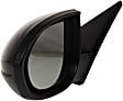 2009-2013 Mazda 6 - Driver Side Mirror, Power, Non-Folding, Non-Heated, Paintable, No Signal Light, No Memory, No Puddle Light, No Auto-Dimming, No Blind Spot Feature