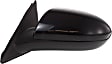 2009-2013 Mazda 6 - Driver Side Mirror, Power, Non-Folding, Non-Heated, Paintable, No Signal Light, No Memory, No Puddle Light, No Auto-Dimming, No Blind Spot Feature