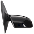 Passenger Side Mirror, Power, Manual Folding, Non-Heated, Paintable, In-housing Signal Light, No Memory, No Puddle Light, No Auto-Dimming, No Blind Spot Feature