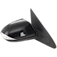 Passenger Side Mirror, Power, Manual Folding, Non-Heated, Paintable, In-housing Signal Light, No Memory, No Puddle Light, No Auto-Dimming, No Blind Spot Feature