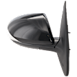 Passenger Side Mirror, Power, Manual Folding, Non-Heated, Paintable, In-housing Signal Light, No Memory, No Puddle Light, No Auto-Dimming, No Blind Spot Feature