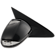 Passenger Side Mirror, Power Adjust, Manual Folding, Heated, Paintable, In-housing Signal Light, No Memory, No Puddle Light, No Auto-Dimming, No Blind Spot Feature