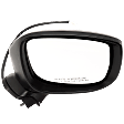 Passenger Side Mirror, Power, Manual Folding, Non-Heated, Paintable, In-housing Signal Light, No Memory, Puddle Light, and Auto-Dimming, No Blind Spot Feature, 4 Cyl., 2.5L Engine