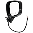 Passenger Side Mirror, Power, Manual Folding, Non-Heated, Paintable, In-housing Signal Light, No Memory, Puddle Light, and Auto-Dimming, No Blind Spot Feature, 4 Cyl., 2.5L Engine
