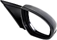 Passenger Side Mirror, Power Adjust, Manual Folding, Heated, Paintable, No Signal Light, No Memory, No Puddle Light, No Auto-Dimming, No Blind Spot Feature
