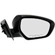 Passenger Side Mirror, Power, Heated, Manual Folding, Paintable, In-housing Signal Light, No Memory, No Puddle Light, No Auto-Dimming, No Blind Spot Feature, 6 Cyl., 3.7L Engine