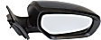 Passenger Side Mirror, Power, Manual Folding, Heated, Paintable, In-housing Signal Light, No Memory, No Puddle Light, No Auto-Dimming, No Blind Spot Feature, 6 Cyl., 3.7L Engine