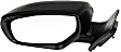 Driver Side Mirror, Power, Non-Heated, Manual Folding, Paintable, No Signal Light, No Memory, No Puddle Light, No Auto-Dimming, No Blind Spot Feature, 6 Cyl., 3.7L Engine