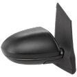 Passenger Side Mirror, Power Adjust, Manual Folding, Non-Heated, Paintable, No Signal Light, No Memory, No Puddle Light, No Auto-Dimming, No Blind Spot Feature
