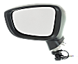 Driver Side Mirror, Power, Manual Folding, Non-Heated, Paintable, In-housing Signal Light, No Memory, No Puddle Light, No Auto-Dimming, No Blind Spot Feature