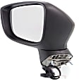 Driver Side Mirror, Power, Manual Folding, Non-Heated, Paintable, In-housing Signal Light, No Memory, No Puddle Light, No Auto-Dimming, No Blind Spot Feature