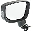 Driver Side Mirror, Power, Manual Folding, Non-Heated, Paintable, In-housing Signal Light, No Memory, No Puddle Light, No Auto-Dimming, No Blind Spot Feature
