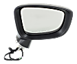 Passenger Side Mirror, Power, Manual Folding, Non-Heated, Paintable, In-housing Signal Light, No Memory, No Puddle Light, No Auto-Dimming, No Blind Spot Feature