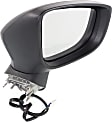 Passenger Side Mirror, Power, Manual Folding, Non-Heated, Paintable, In-housing Signal Light, No Memory, No Puddle Light, No Auto-Dimming, No Blind Spot Feature