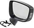 Passenger Side Mirror, Power, Manual Folding, Non-Heated, Paintable, In-housing Signal Light, No Memory, No Puddle Light, No Auto-Dimming, No Blind Spot Feature