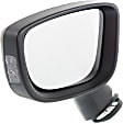 Driver Side Mirror, Power, Manual Folding, Heated, Paintable, In-housing Signal Light, No Memory, No Puddle Light, No Auto-Dimming, No Blind Spot Feature