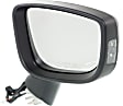 Passenger Side Mirror, Power, Manual Folding, Heated, Paintable, In-housing Signal Light, No Memory, No Puddle Light, No Auto-Dimming, No Blind Spot Feature