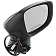 Passenger Side Mirror, Power, Manual Folding, Non-Heated, Paintable, In-housing Signal Light, No Memory, No Puddle Light and Auto-Dimming, With BSD in Glass, Mexico Built Vehicle