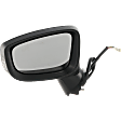 Driver Side Mirror, Power, Manual Folding, Heated, Paintable, In-housing Signal Light, No Memory, No Puddle Light and Auto-Dimming, With BSD in Glass, Japan/Mexico Built Vehicles