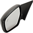 Driver Side Mirror, Power Adjust, Manual Folding, Heated, Paintable, In-housing Signal Light, No Memory, Puddle Light, and Auto-Dimming, With Blind Spot Detection in Glass, 6 Cyl., 3.7L Engine